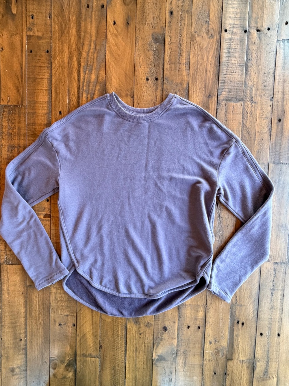 Athleta Girl Lavender Sweatshirt XL 14 Cozy Soft Pullover